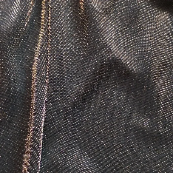 Victoria’s Secret Metallic Shimmer Knit Lounge Set Brown Logo Waist Pajama Set M